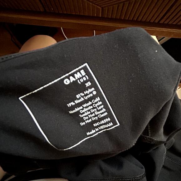 Universal Standard Game Next-to-Naked Bodysuit Jumpsuit Onesie Black Size XS - Picture 6 of 6